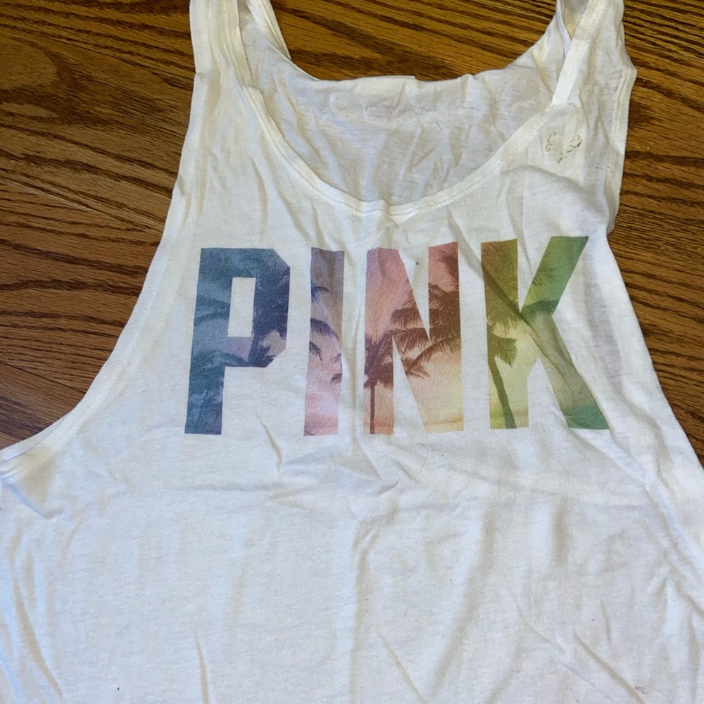 (3) Pink by Victoria’s Secret Tank Tops